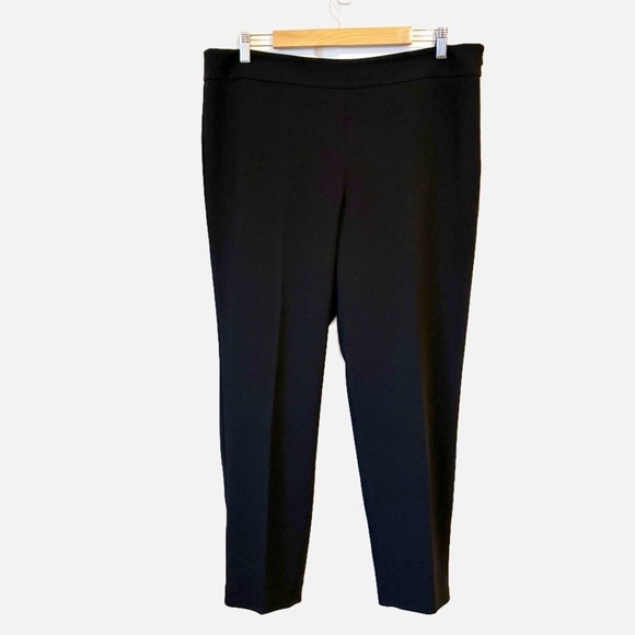 Talbots Black Dressy Side Zip Black Lined Dress Pants Women’s Size 14 - Picture 9 of 9